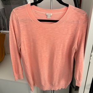 J.Crew Coral Pink Sweater